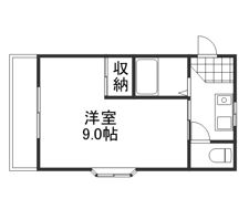 サンハイム長岡の間取り画像