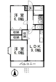 グランアルブルの間取り画像