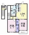 サンシティ東新田Aの間取り画像