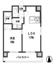 リーブル老松町の間取り画像