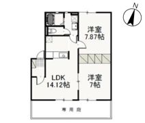 ヌーヴォー・シャンテ Cの間取り画像