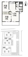 ベリー・オーライ Cの間取り画像