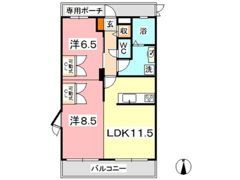 ルミナスの間取り画像