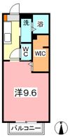 コーポワイスリーAの間取り画像