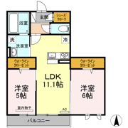 ハーベストの間取り画像