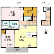 リッツハウス さくら B棟の間取り画像