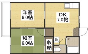 フレグランス関 B棟の間取り画像