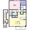 oAzo B棟の間取り画像