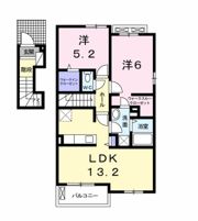 クレールⅤの間取り画像