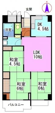 第二厚生町マンションの間取り画像