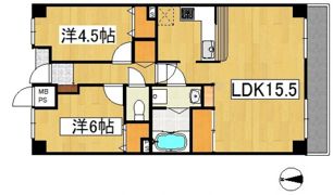 ライオンズマンション倉敷幸町の間取り画像