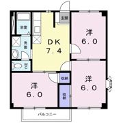 ニューシティオオタAの間取り画像