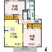 ミーテ・レーテ 中島の間取り画像