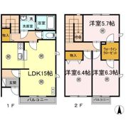 ダンデライオン Aの間取り画像