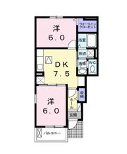 サンフラワーBの間取り画像
