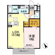オランジュ A棟の間取り画像