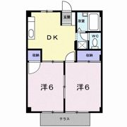 アーバンハイツ那加Bの間取り画像