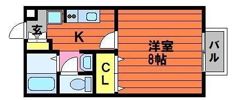セジュール酒津の間取り画像