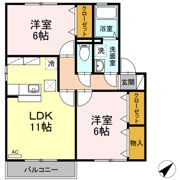 メルベーユコート C棟の間取り画像