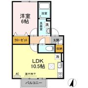 ブライト倉敷 C棟の間取り画像