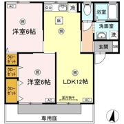 シャトル春水 C棟の間取り画像