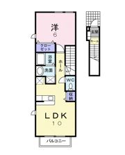 ルージュ Ⅱの間取り画像