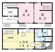 薊の間取り画像