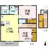 シュロスモリオの間取り画像