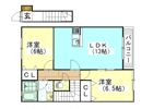 Riverside西大寺A棟の間取り画像