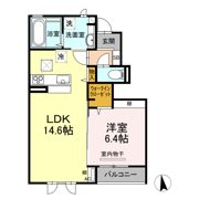 La・Maison A棟の間取り画像