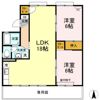マルベリーM B棟の間取り画像
