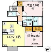 シャルム A棟の間取り画像