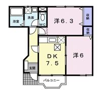 ラ・メゾン・エスポワール常山の間取り画像