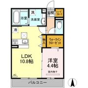 ヴェルドミール B棟の間取り画像