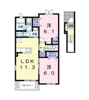 プチ グランⅡの間取り画像