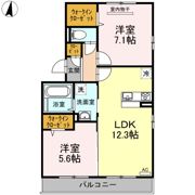 メゾンNの間取り画像