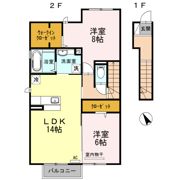 D-room・SWの間取り画像