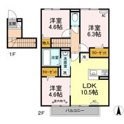 D-room141の間取り画像