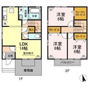 リビングタウン長良の間取り画像