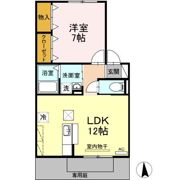 DEAR COURTの間取り画像