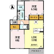 DEAR COURTの間取り画像