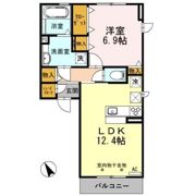 プランドール加納の間取り画像