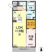 ヴェルドミール B棟の間取り画像