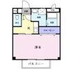ミレニアムハイツの間取り画像