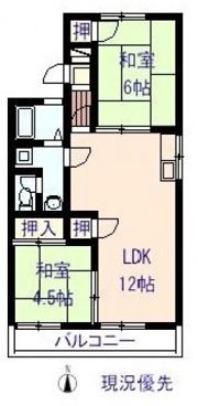 グリーンハイツ福浜の間取り画像