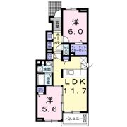 エスポア A棟の間取り画像