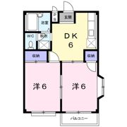 エルディム内田Bの間取り画像