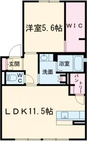 レーベンハイム和気の間取り画像