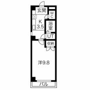 ポレール梅林の間取り画像