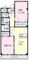 プリオル・エムの間取り画像